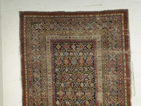 Tapis Chirvan Tchi Tchi (chaîne, trame et velours 