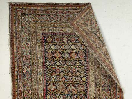 Tapis Chirvan Tchi Tchi (chaîne, trame et velours 