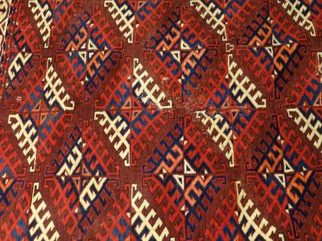 Tapis Yémouth (chaîne, trame et velours en laine),