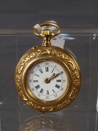 Montre pendentif boitier or 18 K (750°/°°°) P. 