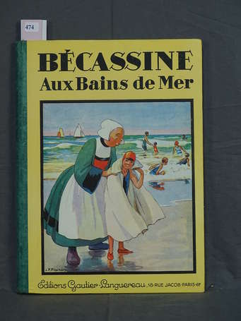 Pinchon - Bécassine aux bains de mer en é. o. de 