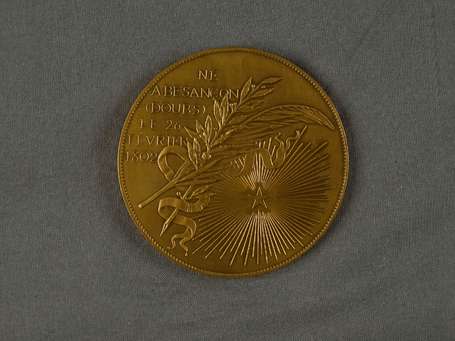 1 médaille en bronze Victor Hugo. Superbe