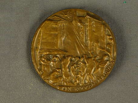 1 médaille en bronze cinquantenaire de la mort 