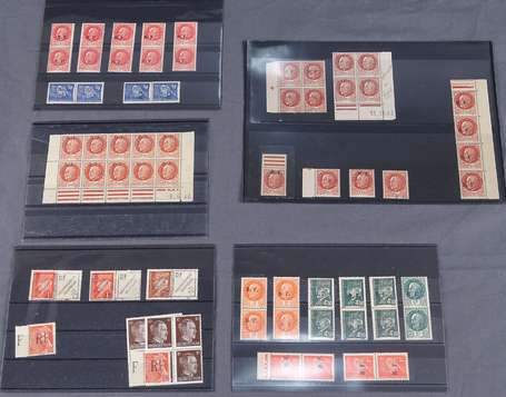 Lot de variétés sur timbres de la Libération Tous 