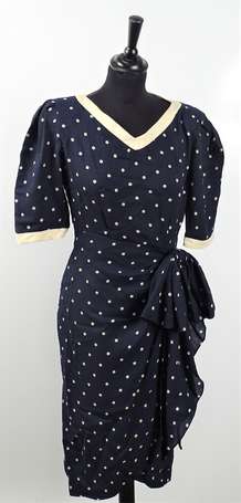 JEAN-LOUIS SCHERRER Boutique - Robe vintage marine