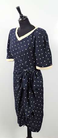 JEAN-LOUIS SCHERRER Boutique - Robe vintage marine