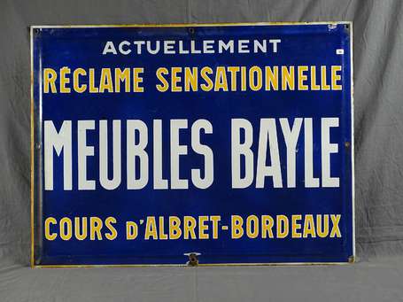 MEUBLES BAYLE Cours d'Albret - Bordeaux Plaque 