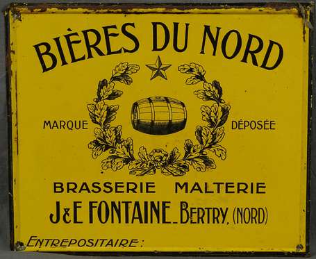 BIERES DU NORD /Brasserie Malterie J&E Fontaine à 
