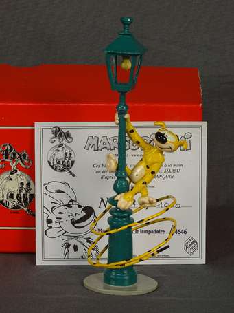 Franquin - Pixi : Marsupilami sur le lampadaire 