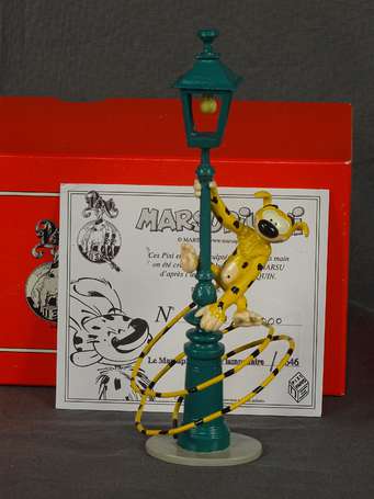 Franquin - Pixi : Marsupilami sur le lampadaire 