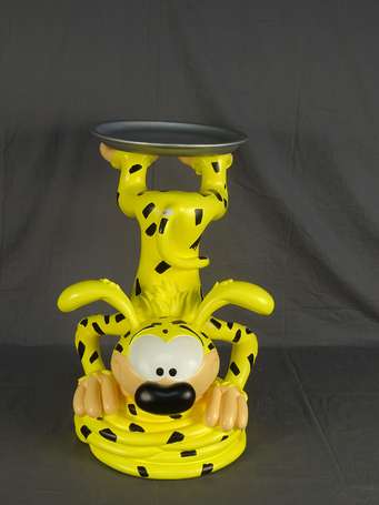 Franquin - grande figurine du Marsupilami faisant 