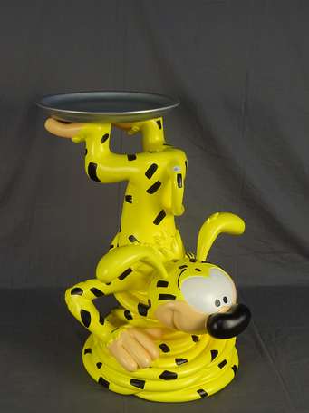 Franquin - grande figurine du Marsupilami faisant 