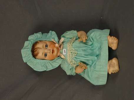 Allemagne-Revalo-Bébé tête porcelaine, marqué en 