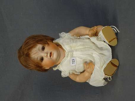 Japan-Morimura-Bébé porcelaine marquée en creux 