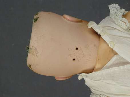 Japan-Morimura-Bébé porcelaine marquée en creux 