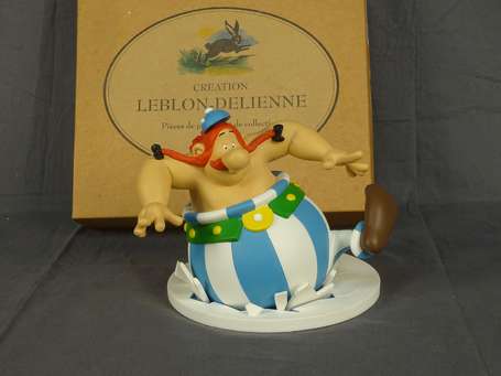 Uderzo - Leblon-Delienne : Obélix brise la glace. 