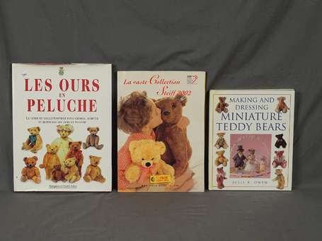 Lot de 3 livres sur les ours 