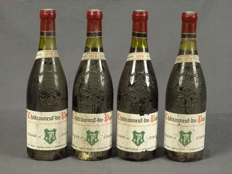 4 Bts Châteauneuf du Pape, réserve des Célestins, 