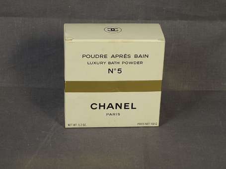 CHANEL n°5 Poudre après bain 150 g En boite