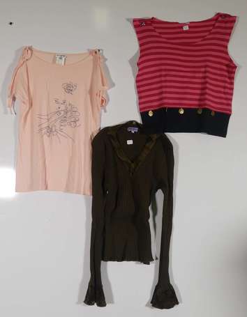 SONIA RYKIEL Enfant - Lot de deux tops en jersey, 