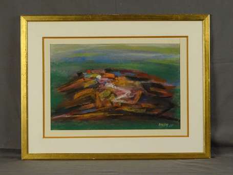 BOSCO Pierre (1909-1993) - Jockeys en mouvement. 