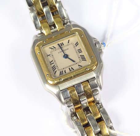 CARTIER - Montre bracelet de dame Panthère PM en 