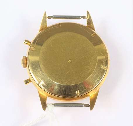 Boitier de chronomètre bracelet en or jaune 18K 
