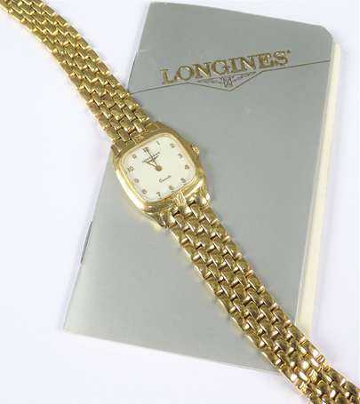 LONGINES - Montre bracelet de dame en or 18K 