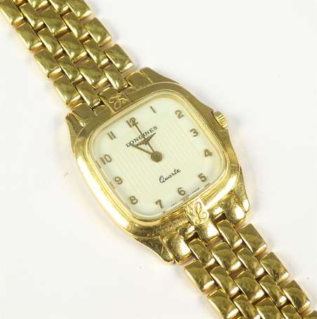 LONGINES - Montre bracelet de dame en or 18K 