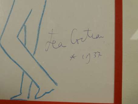 COCTEAU Jean (1889-1963) - Le vitrier. 