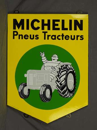 MICHELIN Pneus Tracteur : Plaque émaillée 