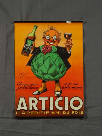 ARTICIO L'Apéritif Ami du Foie : Affichette 