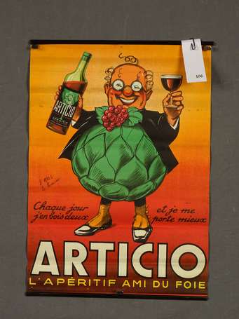 ARTICIO L'Apéritif Ami du Foie : Affichette 
