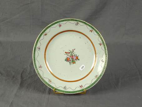 Chine (Compagnie des Indes) - Assiette en 