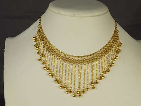 Collier draperie en or 24K ?? Afrique du Nord P. 