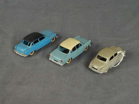 Dinky toys-Lot de 3 voitures- Simca Versaille, 