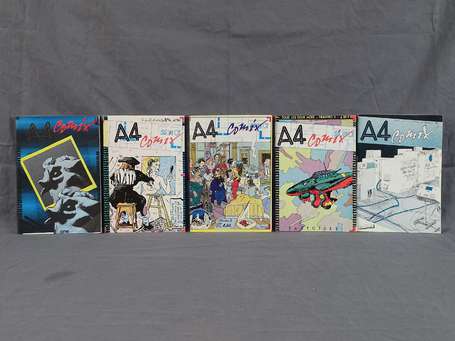 A4 Comix : n°1, 2, 3, 4 et 6