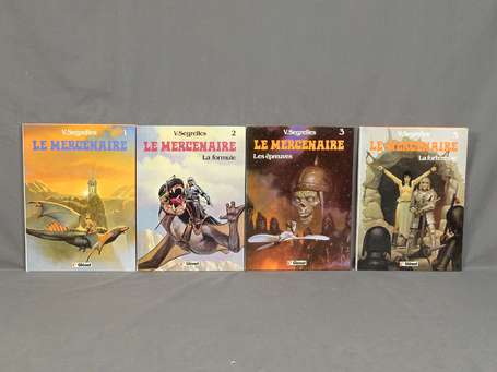 Segrelles : Le mercenaire 1, 2, 3 et 5: Le 