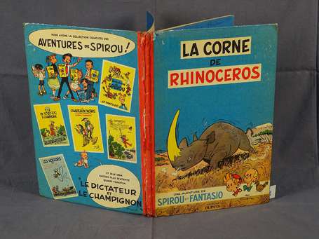 Franquin : Spirou 6 ; La Corne de rhinocéros en 