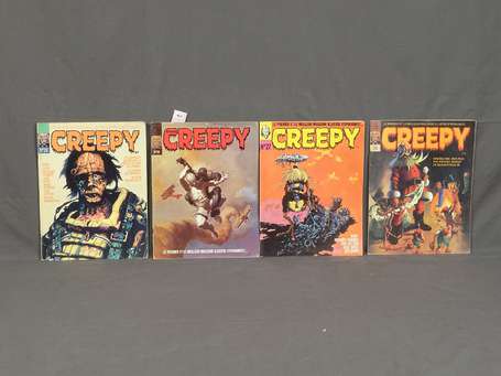 Creepy : n° 26, 27, 28 et 30 en bel état. 