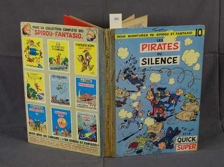 Franquin : Spirou 10 ; Les Pirates du silence en 