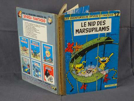 Franquin : Spirou 12 ; Le Nid des Marsupilamis en 