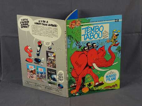 Franquin : Spirou 24 ; Tembo tabou en édition 