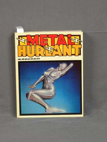 Métal Hurlant : reliure 13 des n° 59 à 64 en très 