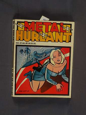 Métal Hurlant : reliure 11 des n° 47 à 52 en très 