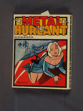 Métal Hurlant : reliure 11 des n° 47 à 52 en très 