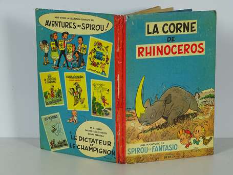 Franquin : Spirou 6 ; La Corne de rhinocéros en 