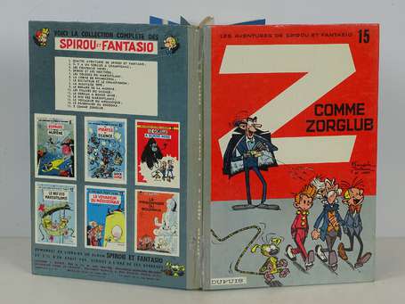 Franquin : Spirou 15 ; Z comme Zorglub en édition 