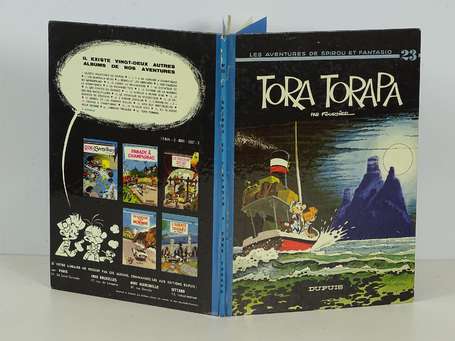 Fournier : Spirou 23 ; Tora Torapa en édition 