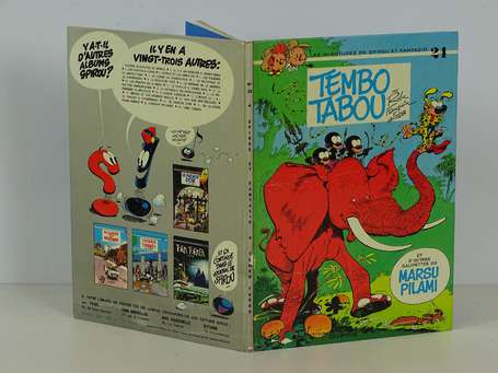 Franquin : Spirou 24 ; Tembo tabou en édition 